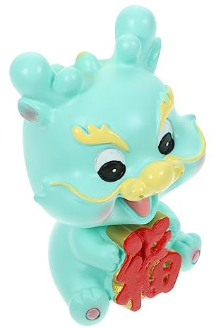 Amosfun Drachenornamente Drachenfigur Kunstharz Basteldrache Dekoratives Drachendekor Drachenform Schmuck Für Zuhause Drachenornament