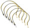 OTOTEC 5PCS Cable Extensión Alimentación para Ventilador PC Conector Macho 3 Pines A Conector Hembra 2 Pines Cable de Extensión Alimentación para Adaptación Alimentación Ventilador PC 30Cm