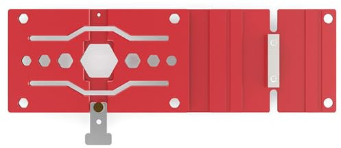 Track Saw Square Guide, 340mm / 13.39in 90 Degree Right Angle Aluminum Alloy Circular Saw Rail Guide for Woodworking