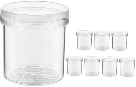 GARIOUANS 8pièces Boîte Loupe à Insectes Conteneur Observation Transparent Kit Observation pour Insectes Et Nature