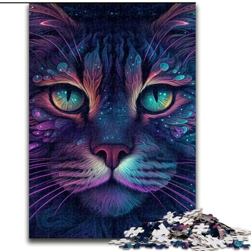 1000-teiliges Puzzle Mystery aus Holz, Puzzle für Erwachsene, Größe 50x75cm, Geburtstage und Feiertage