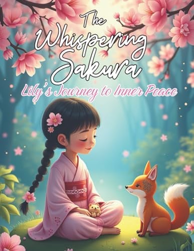 The Whispering Sakura. Lily's Journey to Inner Peace: Mindful storybook | Calming bedtime book | Magical adventure | Girl empowerment | Emotional growth | Ancient Japan book | Self-love for kids