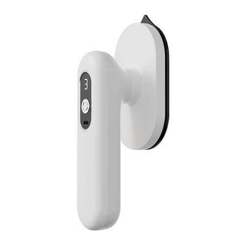 VBESTLIFE Plancha de Ropa Inalámbrica, Plancha Seca Portátil Se Calienta en 5 Segundos con 3 Niveles de Temperatura Ajustable, Pequeña Plegable de Mano para Eliminar Arrugas