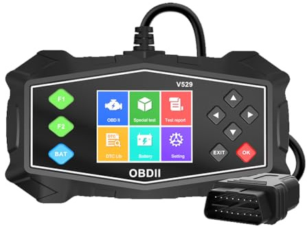 ZHSDMB OBD2 Scanner for Volvo XC90 2005-2025 2026+, Fault Code Clear, Data Stream, I/M Readiness, DTC, OBD2 Scanner Diagnostic Tool 2.8” Colour Screen