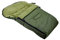 BAMBINIWELT Winterfußsack (90cm) für Jogger Buggy Schlitten FLEECE UNI (Olive)