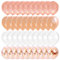 Balloons Bulk Rose Gold Peach Pearl White 12 Inch 50 Pcs Rosegold Confetti Ballons Helium Latex Balloons for Girls Women Birthday Wedding Bridal Shower Baby Shower Graduation Party Decorations