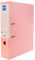 Classeur Plus Office Folio Rado à levier super fort grande capacité Dos 80 mm Rose pastel