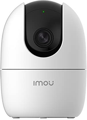 Imou 4MP Überwachungskamera Innen, WLAN Kamera Indoor, Intelligent Verfolgen mit Sirene, Zwei Wege Audio, KI-Personenerkennung, 360 Grad Schwenkbare, Kompatibel mit Alexa, 2,4Ghz, 1 Stück (1er Pack)