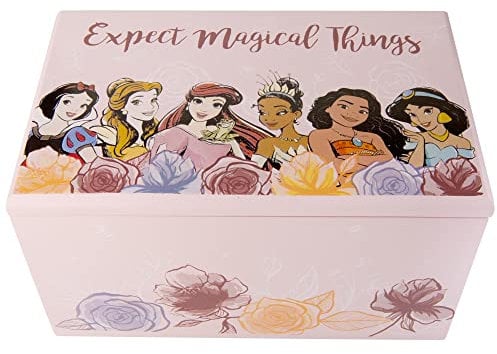 Peers Hardy Scatola portagioie in legno stampato Disney Princess VX700652L, taglia unica, Misura unica, Legno, Senza pietre preziose