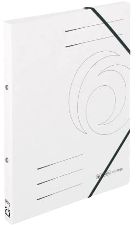herlitz Ringhefter Quality, A4, 2 Ring-Mechanik, Rückenbreite 25 mm, 5 Stück (weiß)