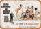 1967 James Bond You Only Live Twice Retro-Blechschild, 30,5 x 20,3 cm, Vintage-Kunst-Poster