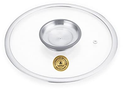 LAGUIOLE - Couvercle en verre inox 28cm