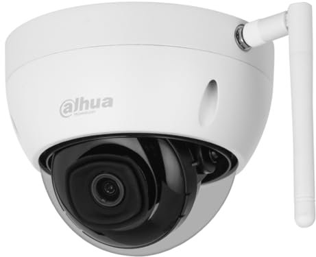 Dahua Camara IP, Tipo Domo. 4MP, WiFi, Lente 2.8mm, IR 30mts, IP67, SMD, 90 Grados de Apertura, MicroSD, Metal