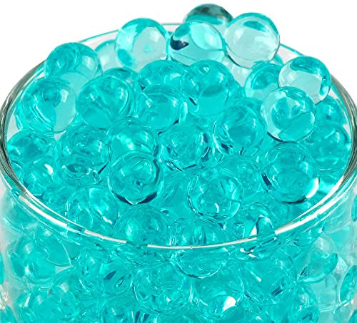 VICZON Wasserperlen 10000 Stücke Wasserperlen für Pflanzen, Gelperlen für Blumen und Pflanzen, Wiederverwendbare Water Beads für Heimwerker,Dekoration,Pflanzenfüller, Türkis