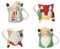 Tognana 1 Pezzo Tazza Tazzone Latte Natale UP & DOWN Gnomi 300 cc 4 Modelli