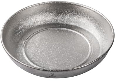 SILVERANT Plato de titanio para camping, cuencos de titanio ultra gruesos y duraderos, vajilla de una sola pared, kit de utensilios de cocina con bolsa de malla de transporte para mochileros al aire