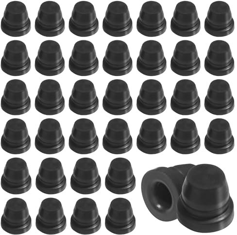 Flaconi40PCS Car Brake Bleeder Caps,Screw Caps,Screw Covers Caps,Bleeder Valve Cap,Grease Zerk Caps,Grease Fitting Caps,Universal Auto Parts for Cars,Bicycles and Motorcycles