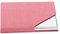 misppro Visitenkartenetui aus Edelstahl, 9,5 cm, leicht, Pink, 0