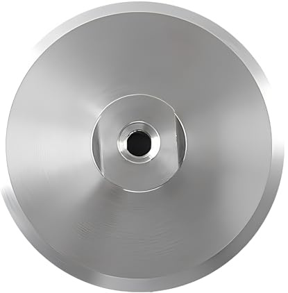 MiJunHD M14 Thread 4inch/100mm Aluminum Thickened Backer Pad, Self-adhesive Hook and Loop Backing Pad for Angle Grinder Sander Sanding Disc Holder (1 Piece)