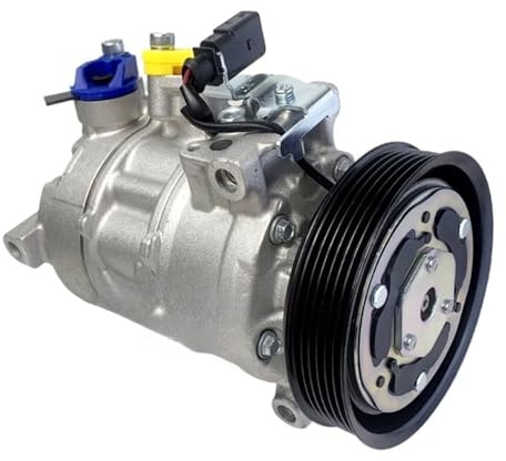 AC Compressor Compatible with Audi A4 A5 A6 A7 Q7 Q8 Compatible with VW Touareg Car Air Conditioning Conditioner 4M0820803L 5Q0820803D 4M0820803J Replace Of Compressor