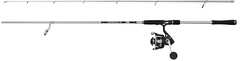 Penn Pursuit V Inshore Spinnrute & Rolle Combo | Salzwasser-Küstenfischerei-Set | Graphitkörper | Kohlefaser-Bremse | 4+1 abgedichtete Kugellager | Mehrere Größen
