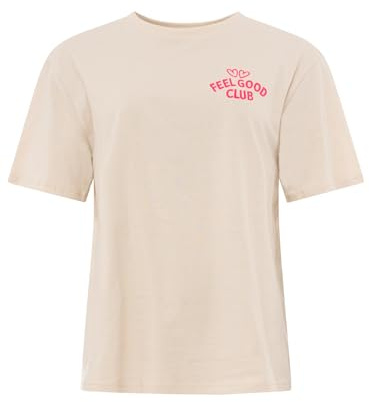 Zwillingsherz Damen T-Shirt 100% Baumwolle – Kurzarm Shirt mit kleinem Schriftzug & Herzmotiv – Frauen Basic Shirt Casual Freizeit Sommer – Damen Oberteil Herz Design