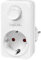 LogiLink Socket adapter with dimmer (adjustment wheel), 1 piece, PA0151