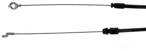 Câble frein moteur adaptable HUSQVARNA pour modèles Royal 46, Royal 46S, Royal 46SE. Remplace origine 513 06 41-01. Longueur de gaîne: 810mm. Longueur totale: 1140mm
