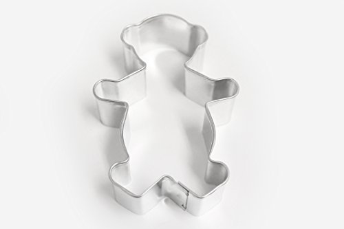 Calder 7451 Backform Teddybär, Dim. 7 x 4,5 x 2 cm, silber