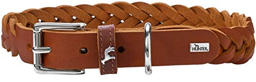 HUNTER Halsband Solid Education Special S (45), Cognac