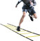 SANON 4M Scala Agilità Scaletta Allenamento Calcio 8 Piolo Step Ladder Regolabile Esercizio velocità Fitness, Custodia Portatile, Interno e Esterno Esercizi di Calcio