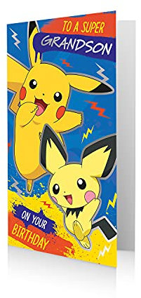 Danilo Promotions Offizielle Pokemon Geburtstagskarte für den Superenkel