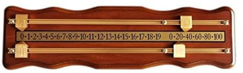 Wobekuy Billiard-Scoreboard Snooker-Spiel Scorer Board Spieler Berechnungszahlen Werkzeuge Billiard Dichte Board Integrator