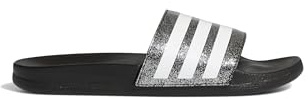 adidas Unisex Kinder Adilette Comfort Slides, Core Black / Cloud White / Core Black, 37 EU