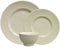 12PC Riscada Earthenware Dinner Set: 4 Dinner Plates, 4 Side Plates & 4 Bowls - Dishwasher & Microwave Safe.
