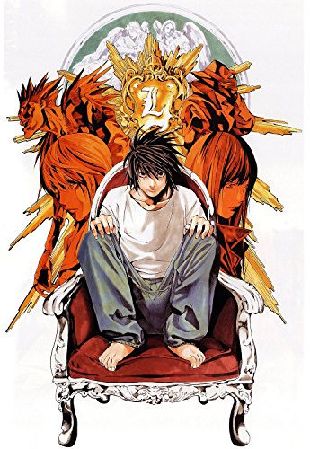 Poster Death Note Detektive L Cartoon Manga Japanisch