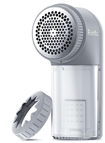 Suéter de afeitadora de tela removedor de pelusa: removedor de pelusa, afeitadora de suéter para quitar bolitas, afeitadora de pelusa para bolas de ropa, funciona con pilas