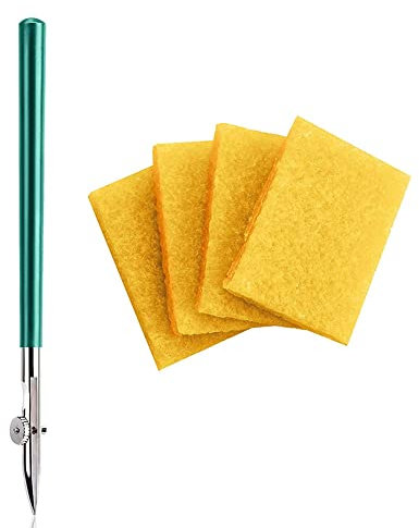 JYCCH Art Ruling Pen Set, Masking Fluid Pen with 4 Pieces Glue Eraser for Applying Masking Fluid Work