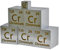 Chrom großer Würfel, Chrom Metallwürfel 25,4 x 25,4 x 25,4 mm 99,999 % rein für Sammlung von Elementen