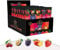 Cerez Pazari Dried Fruit Roll Ups, 25g x 35 pack Snacks Variety Pack for Kids, Healthy Fruit Snacks Bulk, Vegan Real Fruit Bars, Snacks with Strawberry, Blackberry, Plum, Sour Cherry and Peach