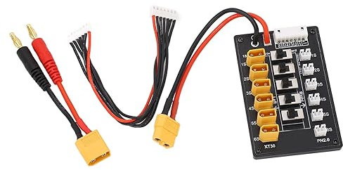 Carte De Charge Série, Carte De Charge Série 1S LiPo, Plaque De Chargeur De Batterie Compatible PH2.0 pour Tiny Whoop