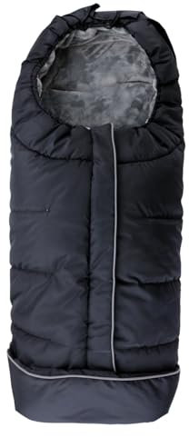 Hisprout Baby Schlafsack für Neugeborene Winter Kinderwagen Cart Decke wasserdichte Swaddle Wrap Infant Mat Baby Kinderwagen Fußsack (schwarz)