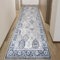 HNVNER Teppich Läufer Flur 60 x 240CM,Flurteppich rutschfest,Küchenläufer Waschbar,Teppichläufer für Küche, Flur & Wohnraum