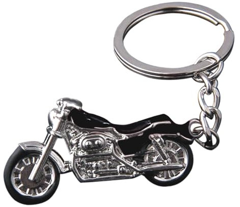 CUSTOMprivé Porte clef moto custom type sportster harley accessoire porte clé métal motard biker, Pochette cadeau velours