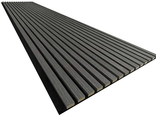 Endorphin Akustikpaneele 16x Walnuss schwarz Echtholzfurnier mit Filz | Wandpaneele, Holzpaneele, Wandverkleidung, Schallschutz, 266x61x2,1cm, Kleben oder Schrauben