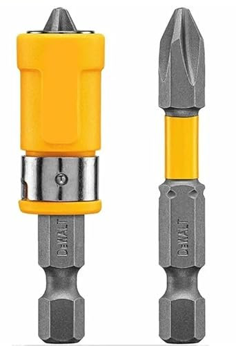 Tolxh #DWA2PH2SL Max Fit 2 Power Bits Ph2 Impact Driver Bit and Sleeve 30mm Quality Durable New Replacement Parts For DeWalt