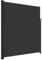 vidaXL Toldo Lateral retráctil Negro 220x600 cm