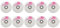 Disco Grabable, 700 MB Práctico CD R Discos Vírgenes 52x para Datos (Genericy57r16td0z-11)