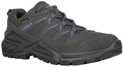 LOWA SIRKOS EVO GTX LO Graphit/BLAU - 9/43.5