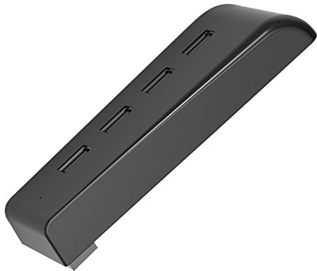 USB 2.0 Hub 4 Port Expander Charger Splitter Adapter for PS5/for PS4/for PS3/for Xbox One Console